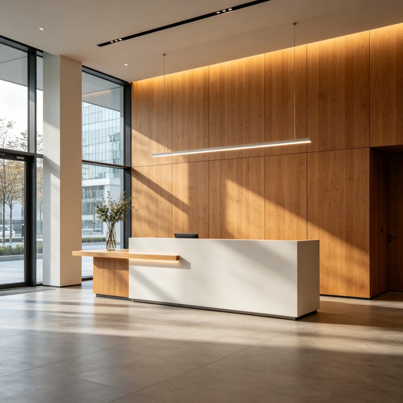 Luxury Hotel Lobby