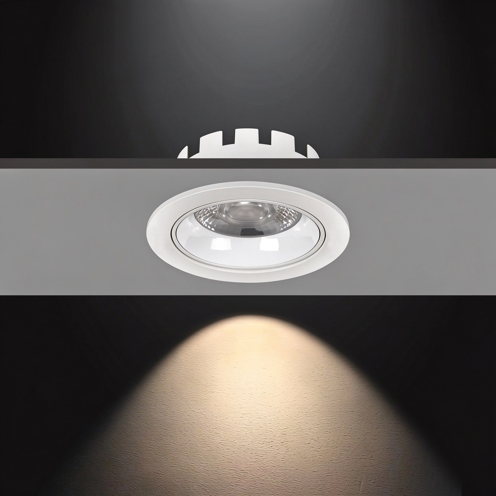 Ultra-slim Spotlight 8W Anti-glare